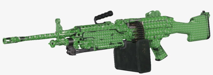 M249 Saw Gift Wrap Mwr - M249 Call Of Duty, transparent png
