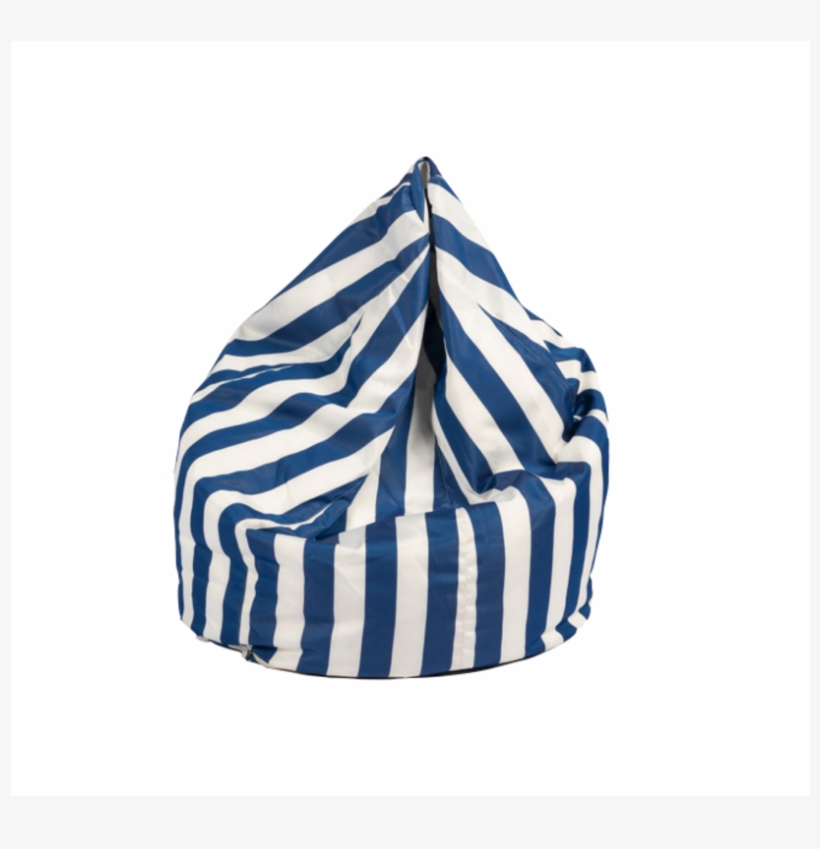 Sm Blue Stripe - Bean Bag, transparent png