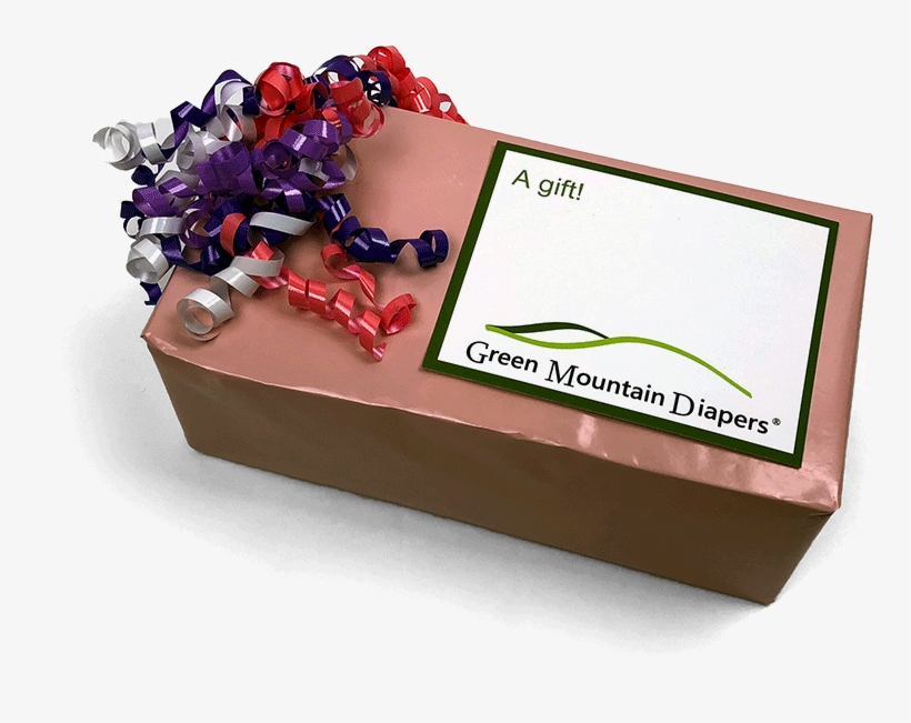 Pink Gift Wrap - Floral Design, transparent png