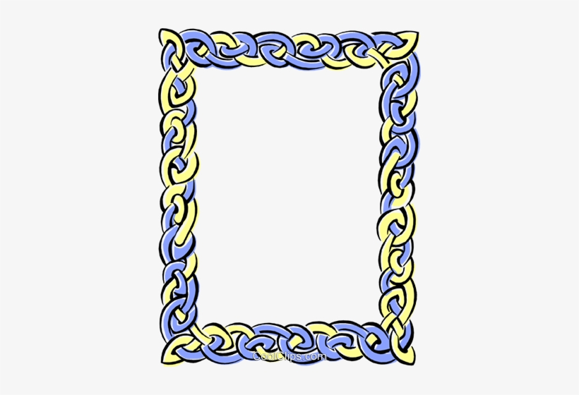 Nice Border Designs Png Page Border With Celtic Design - Page Border Designs, transparent png