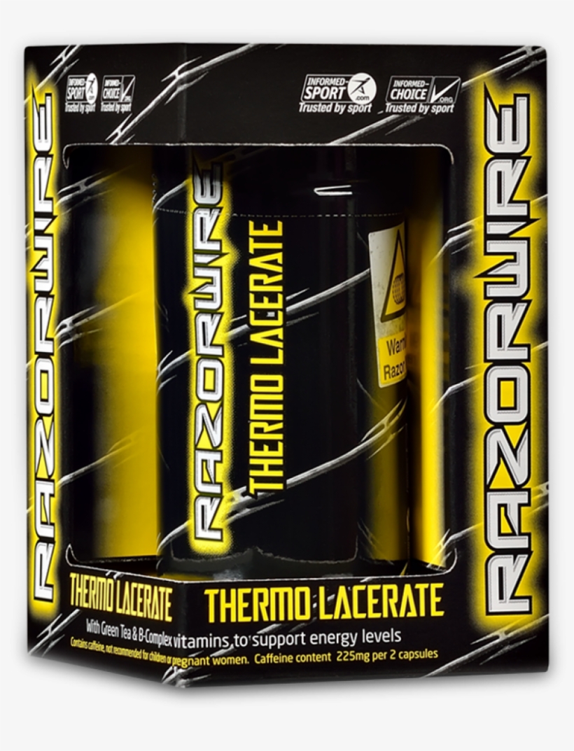 Razorwire Thermo Lacerate Extra Strong Weight Loss, transparent png