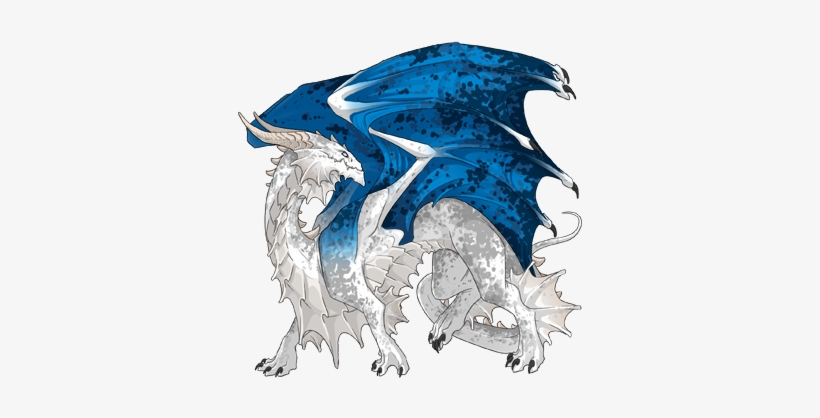All The Blue Wings - Dragon Wings Tucked, transparent png