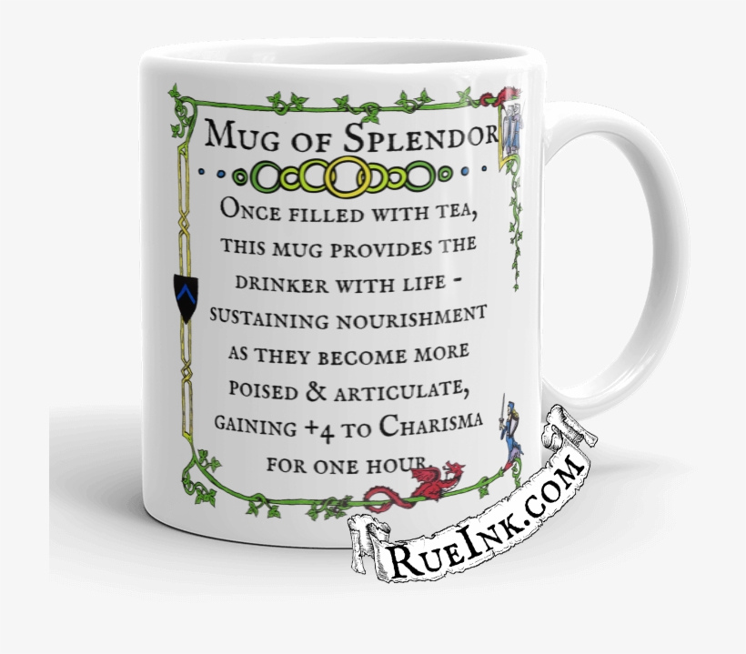 Mug Of Splendor Tea 11oz Mug - Mug, transparent png