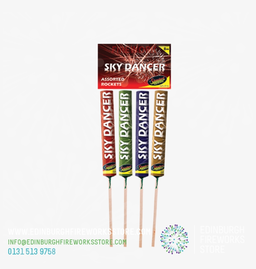 Sky Dancer Rockets By Standard Fireworks From Edinburgh - Standard Fireworks, transparent png