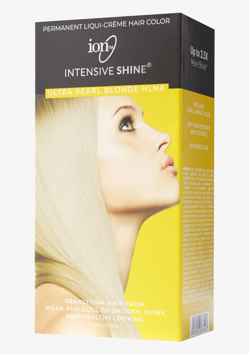 Ion Intensive Shine Hair Color Kit, transparent png
