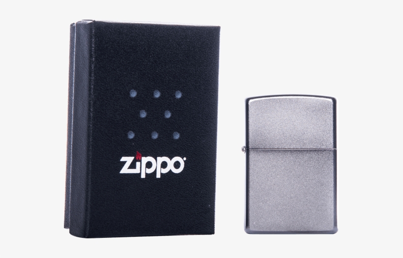 Lot 10 Zippo Super Basique - Zippo 28653 Brush Chrome, Retro Star, transparent png