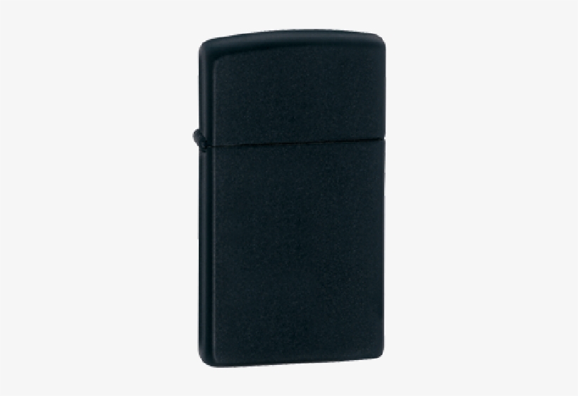 Encendedor Zippo Slim Negro Mate - Zippo, transparent png
