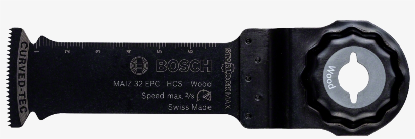 Maiz 32 Epc Blades For Multi-tools - Bosch Hcs Curved-tec Wood Blade 32 X 80mm (starlock, transparent png