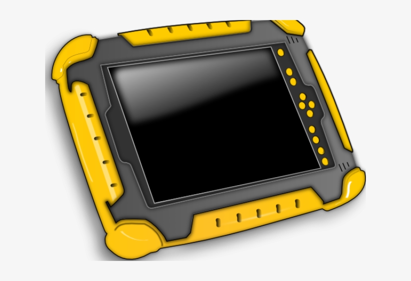 Tablet Pc Clipart Png - Free Clip Art Tablet, transparent png