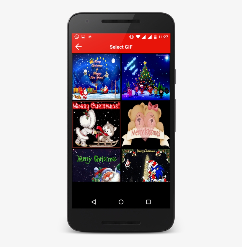 Christmas Gif For Android - Merry Christmas, transparent png