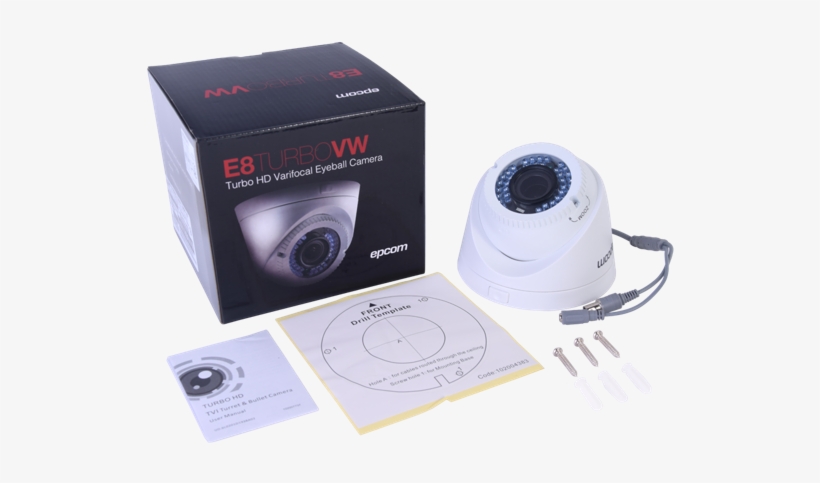 Cámara Eyeball Turbohd 1080p Con Lente Varifocal De - Camera Lens, transparent png