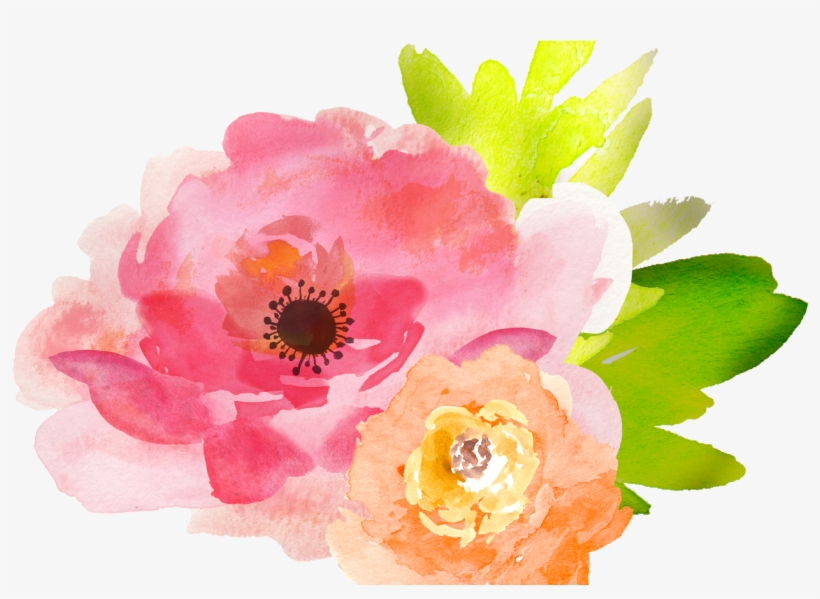 19 Free Watercolor Flower Graphic Transparent Download - Flowers Watercolour Clipart Png, transparent png