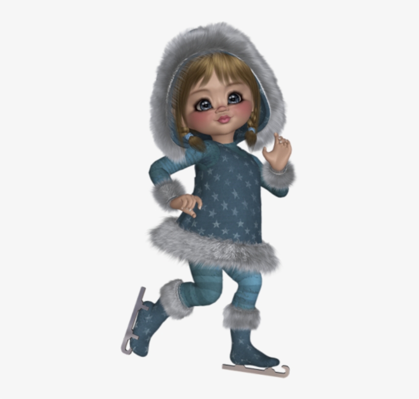 Tube Cookie Hiver - Barbie, transparent png
