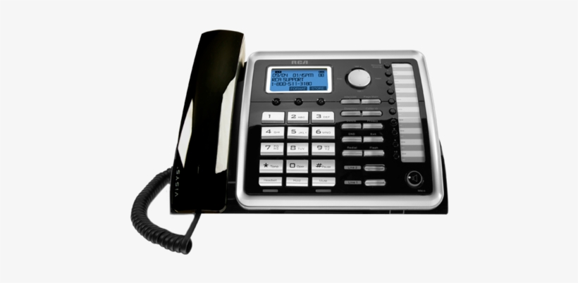 Have You Ever Wanted More From Your Office Phone System - Rca Visys 25255re2 Two-line Corded/cordless Phone System, transparent png