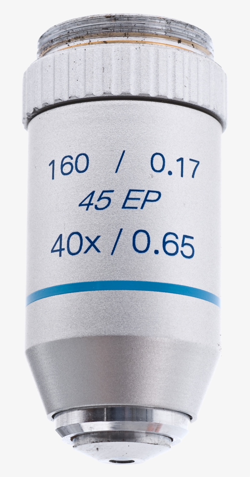 Omano Semi-plan 40x Objective - Water Bottle, transparent png