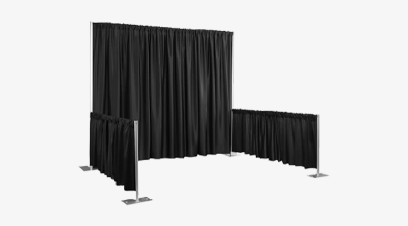 Pipes And Drapes - Trade Show Booth Drape, transparent png