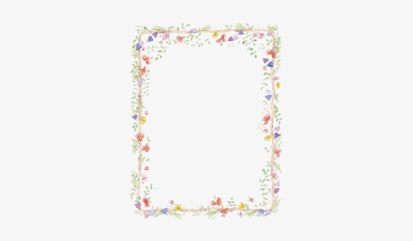 Flower Border Free, transparent png