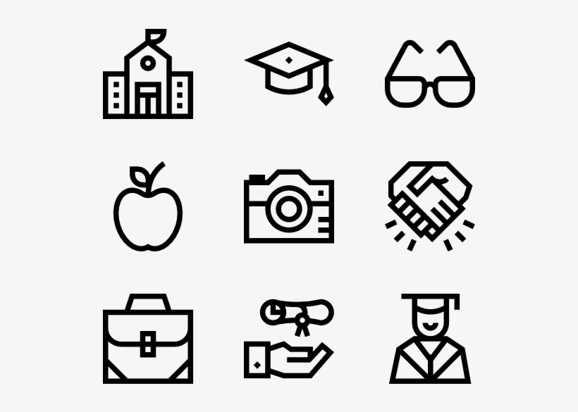 Download Transparent Graduation 50 Icons - Kindergarten Icon - PNGkit