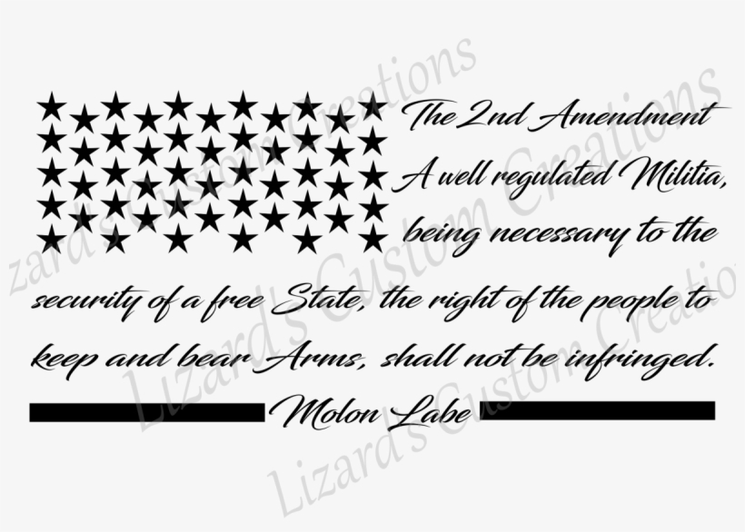 2nd Amendment Truck Decal Example Image - Rose Gold White Meteorite Inlay Tungsten Ring Band, transparent png
