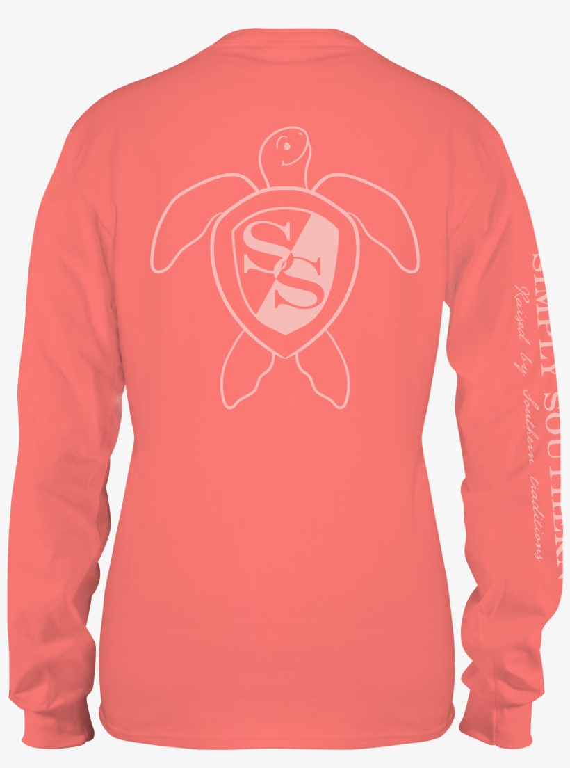 Ls Unisex Logo Sunglow - Simply Southern Dog Long Sleeve, transparent png