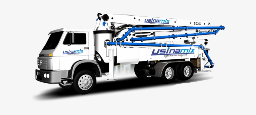 Caminhao-bomba - Caminhão De Concreto Png, transparent png