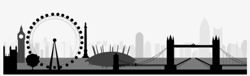 City Silhouettes - London Skyline, transparent png
