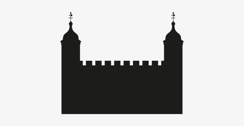 Tower Of London - Tower Of London Silhouette, transparent png