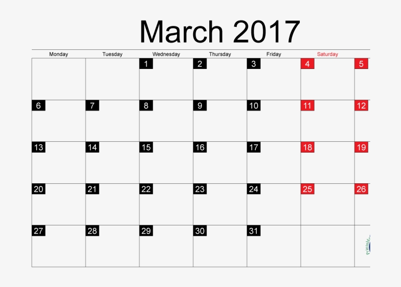 Printable March 2017 C - October 2018 Calendar Transparent, transparent png