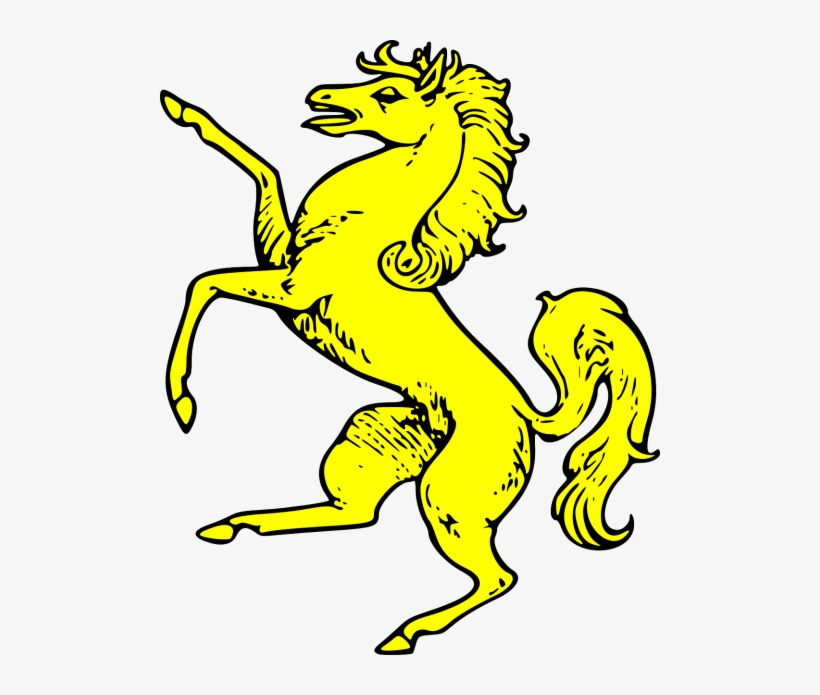 Vector - Horse Rampant, transparent png