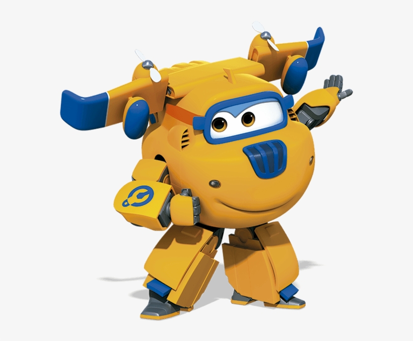 Super Wings Donnie 05 - Super Wings Donnie Png, transparent png