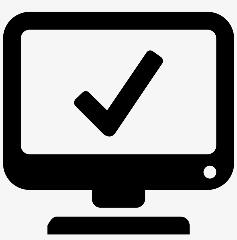 The Logo Is Simply A Computer Monitor Screen With A - System Png, transparent png