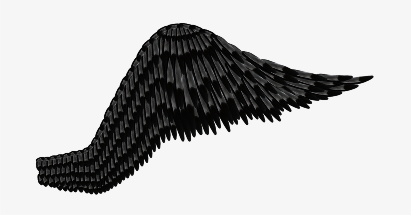 Wings Png - Black Angel Wing Transparent, transparent png
