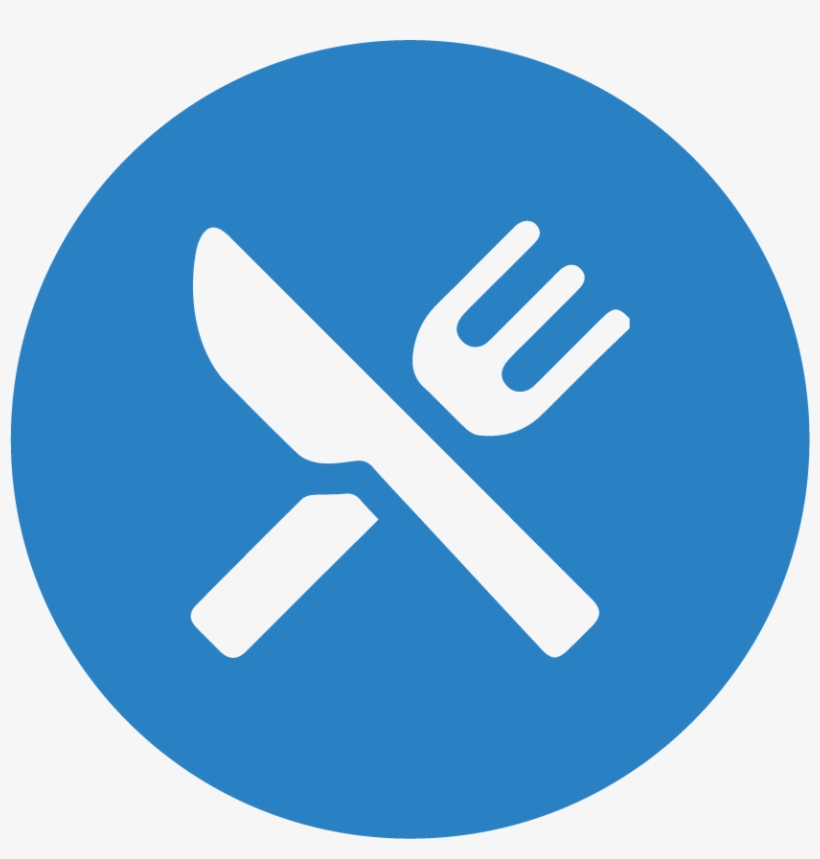 Donate A Meal - 2 In Blue Circle, transparent png