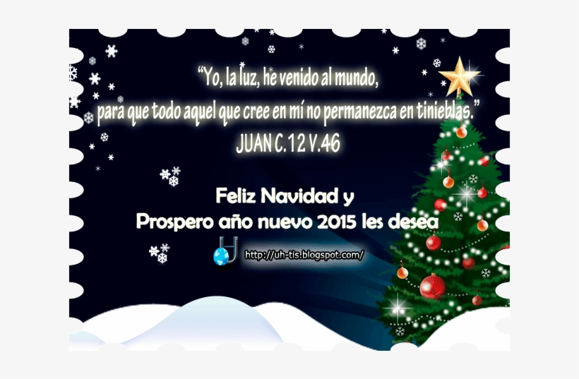 Mensaje De Navidad Y Año Nuevo 2015, Del Blog Uh T - علب ملكة, transparent png