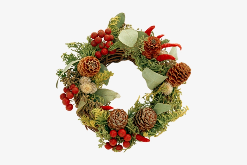 Navidad (500×500) - Coronas Navideñas Doradas Png, transparent png