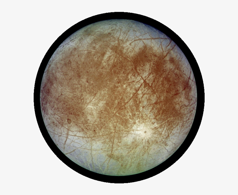 Europa Is The Second Of The Galilean Satellites And - Europa Moon Transparent, transparent png