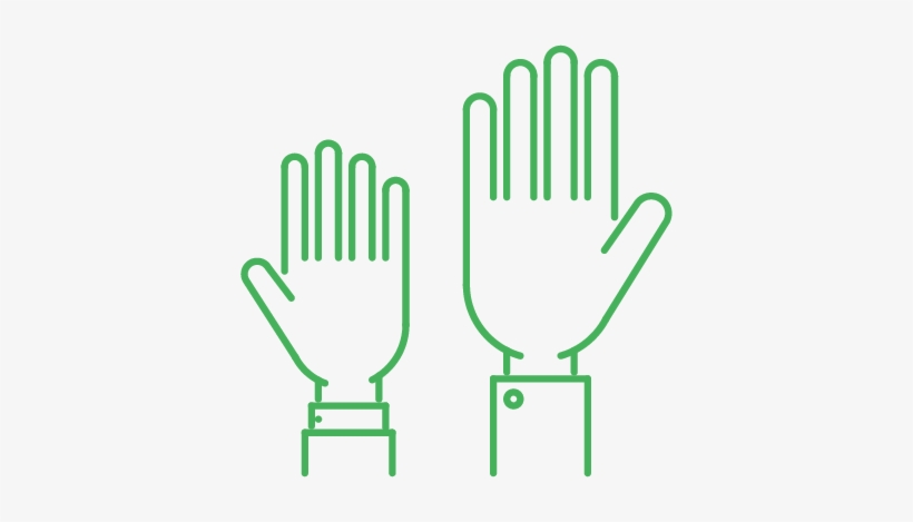 Come Together And Pick A Passion - Levantar La Mano Icono, transparent png