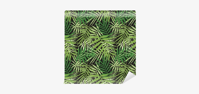 Tropical Palm Leaves, Jungle Leaves Seamless Vector - Palmera Tropical, transparent png