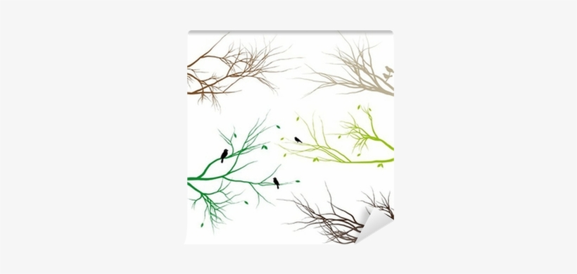 Tree Branches With Leaves, transparent png
