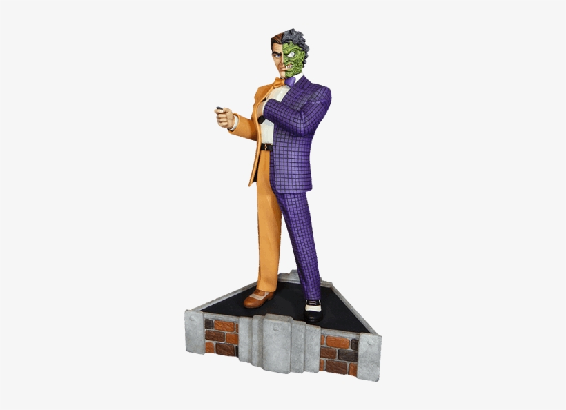 Dc Comics Classic Two Face Maquette By Tweeterhead - Batman - Two Face Maquette, transparent png