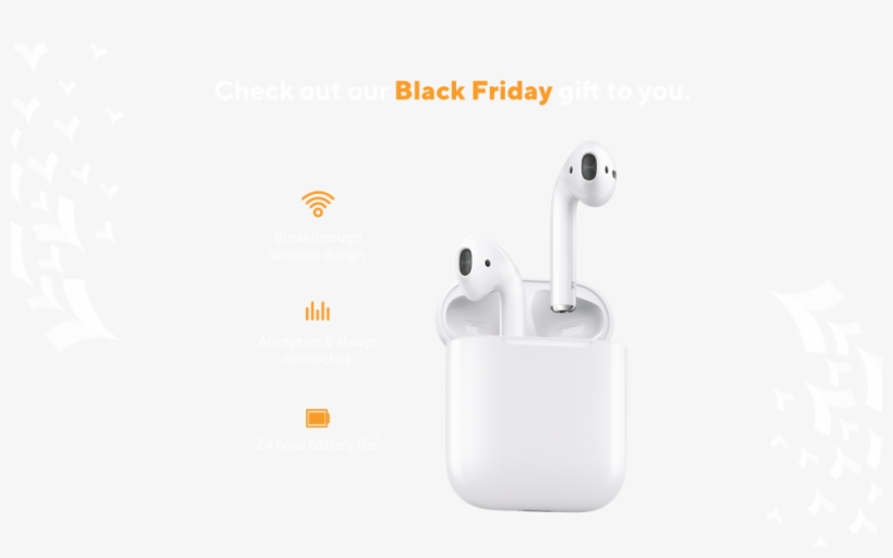 Enjoy Your New Airpods With - Graphics, transparent png