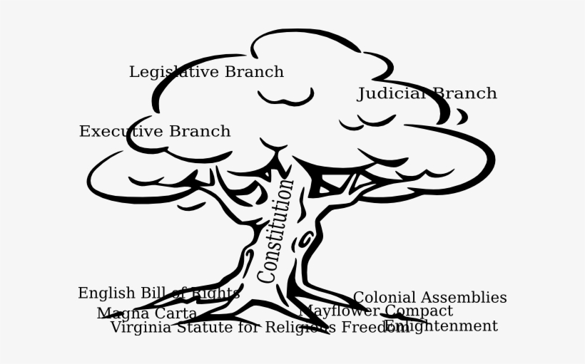 Three Small Birds Sitting On Branch - Black And White Tree Clipart Png, transparent png