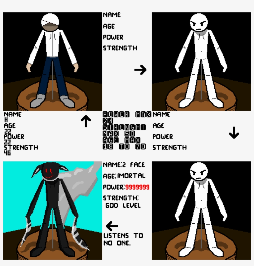 Two Face - Cartoon, transparent png