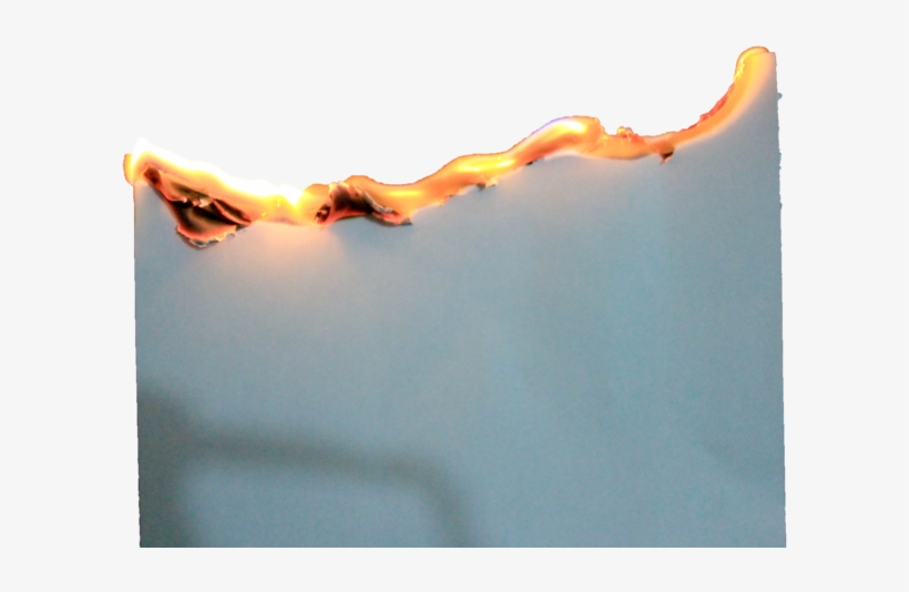 Fire Burning Paper Png, transparent png