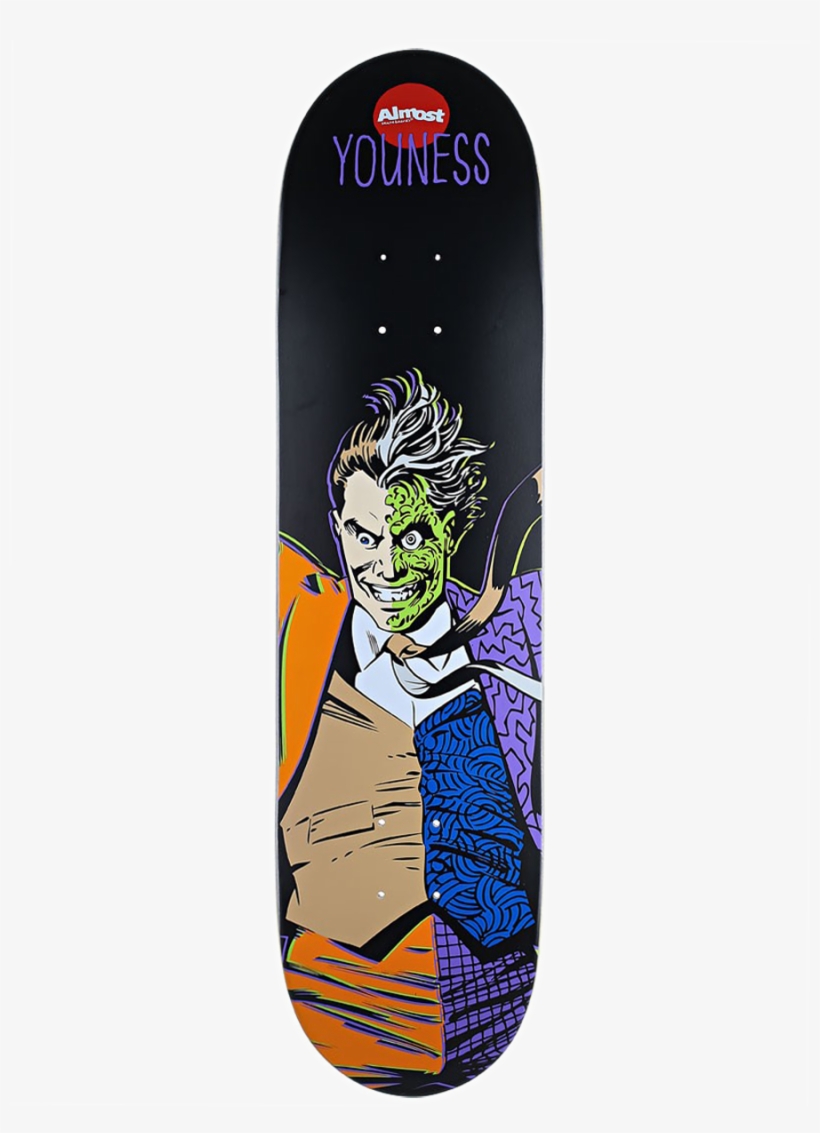 Almost Deck Villain V2 Two-face - Almost 10023650 Villain V2 Two-fdeck 8-inch Youness, transparent png
