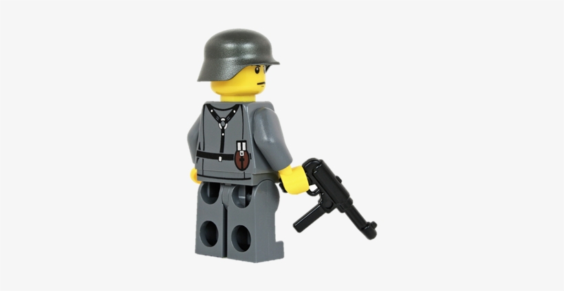 Ww2 German Soldier With Mp40 - Assault Rifle, transparent png