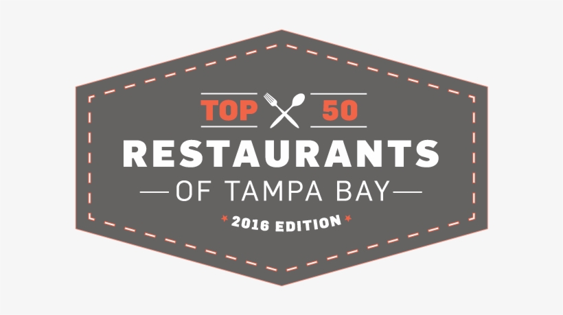 Top 50 Restaurants Of Tampa Bay 2016 Edition - Best Restaurants Tampa, transparent png