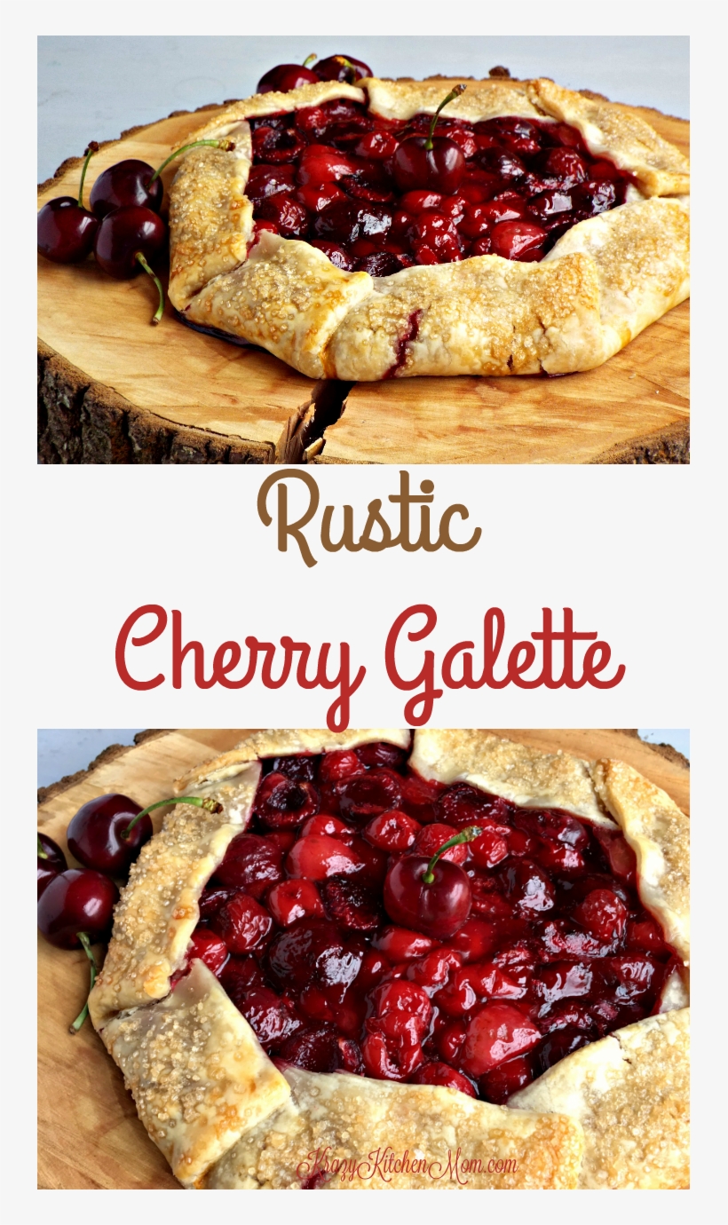 Rustic Cherry Galette Is A Fancy But Very Easy To Make - Knitting Needles Crafts • Your Name Clutch, Women's,, transparent png