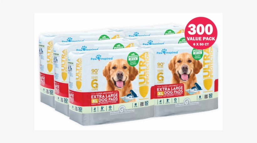 Paw Inspired Ultra Protection Extra Large Puppy Training, transparent png