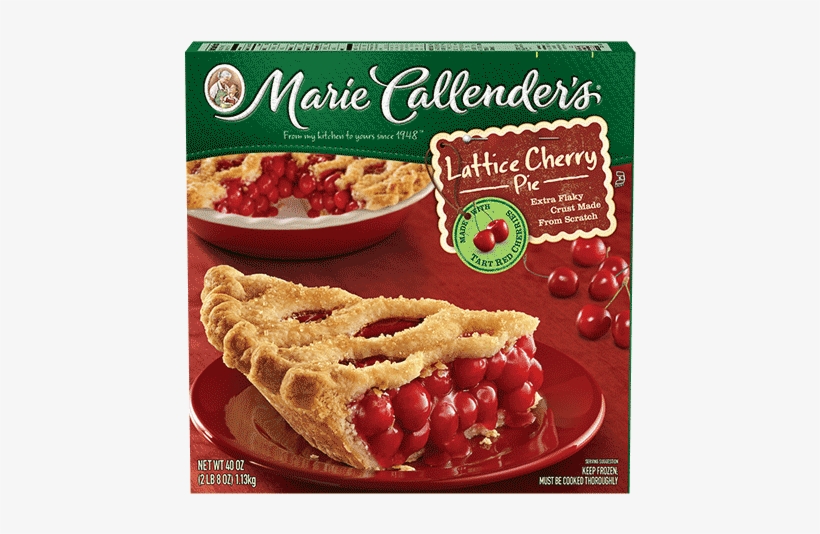 Lattice Cherry Pie - Marie Callenders Cherry Crunch Pie - 40 Oz, transparent png